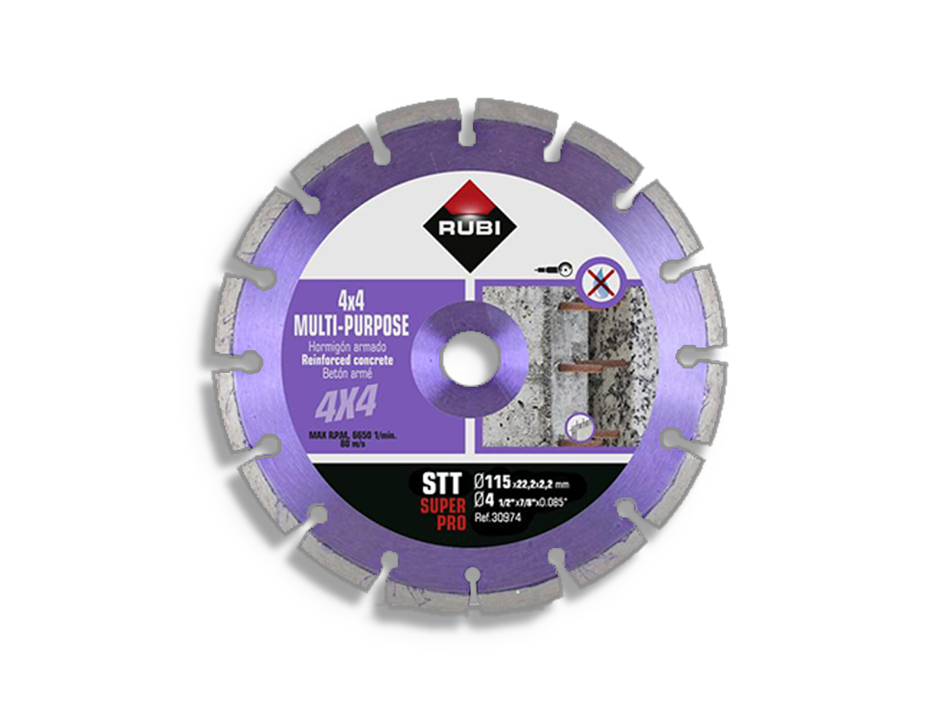 Tegelgereedschap Rubi Stt 115 Mm Super Pro