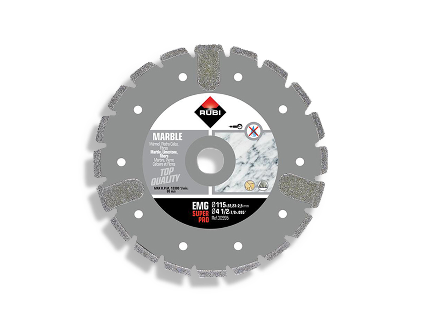 Tegelgereedschap Rubi Emg 115 Superpro