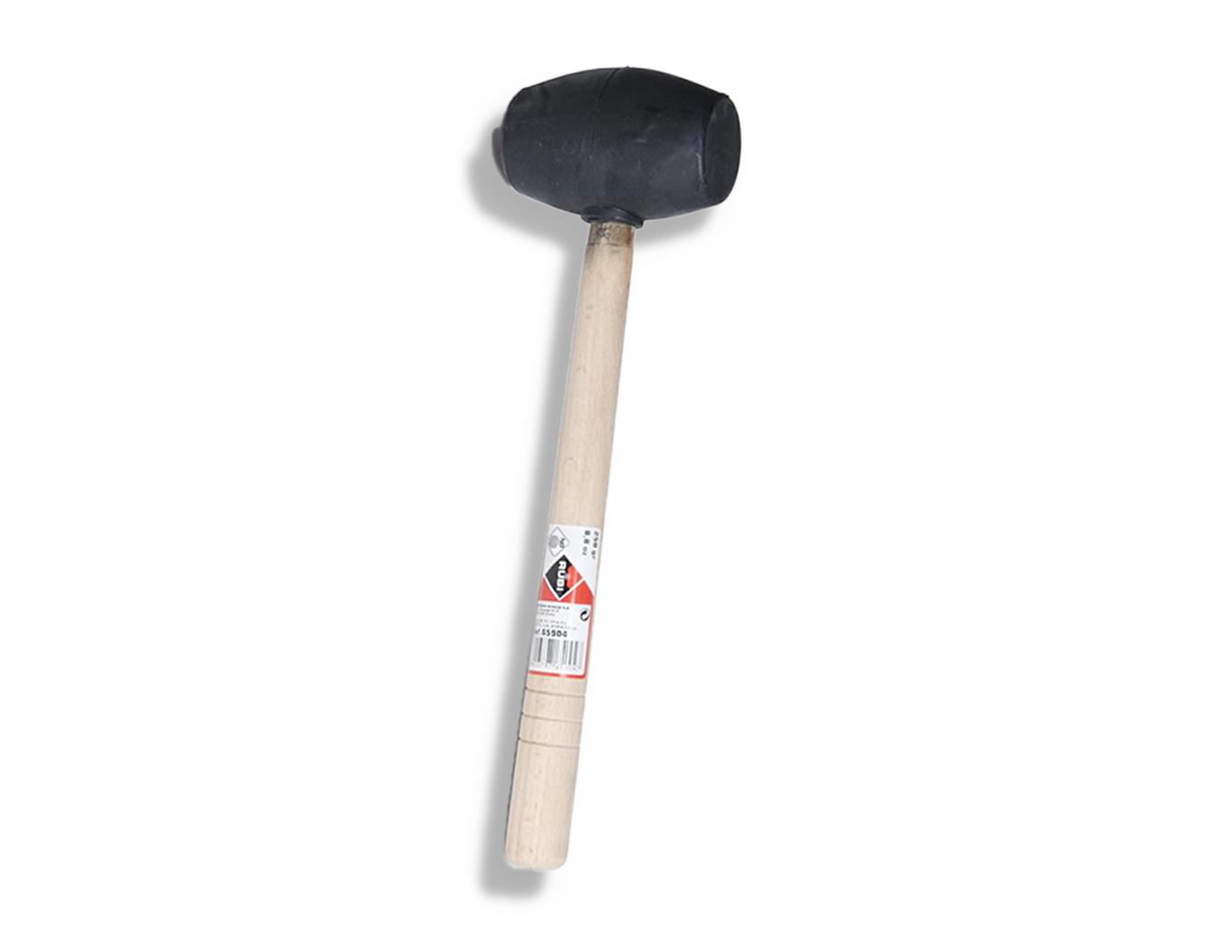 Tegelgereedschap Rubi Rubber Hamer Zwart 250 Gr