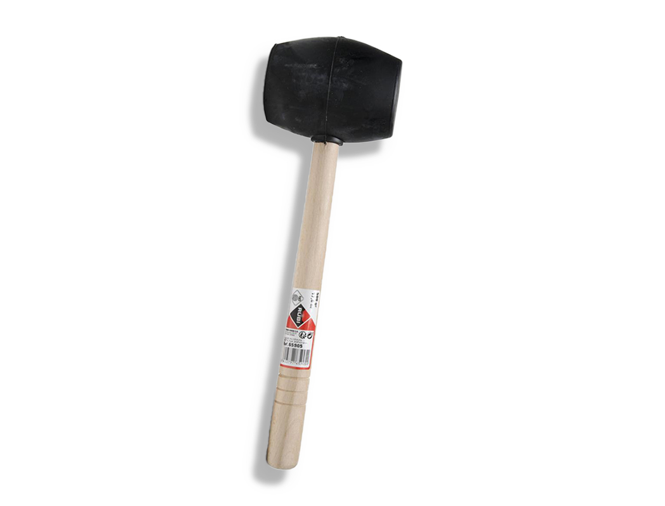 Tegelgereedschap Rubi Rubber Hamer Zwart 500 Gr