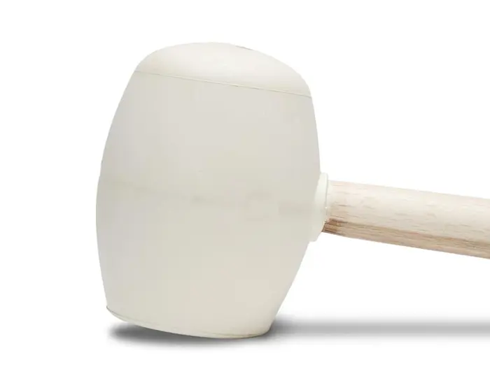 Tegelgereedschap Rubi Rubber Hamer Wit 500 Gr Rond | 643-373 | Jan Groen Tegels