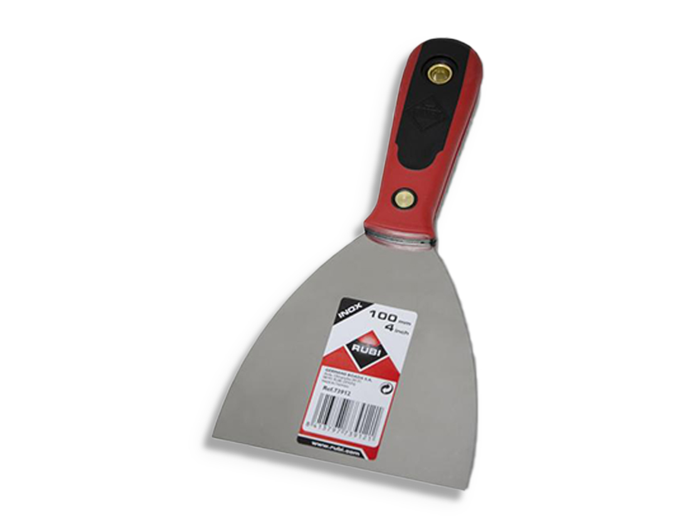 Tegelgereedschap Rubi Rvs Plamuurmes 100Mm Ks Hg