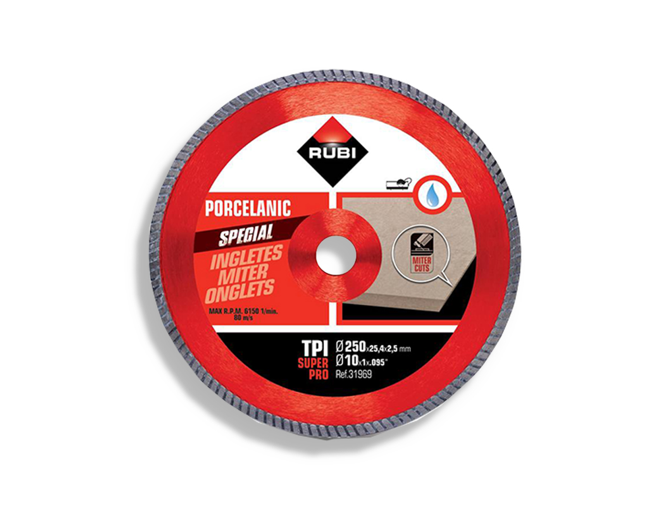Tegelgereedschap Rubi Tpi 250 Superpro