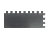 Tegelgereedschap Rubi Lijmspaan Roestvrij 28 Cm. 15x15 | 110-732 | Jan Groen Tegels