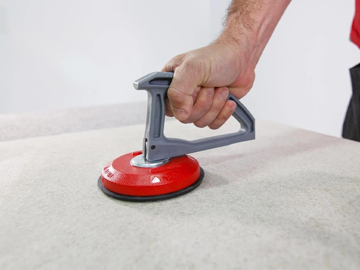 Tegelgereedschap Rubi Tegeldrager Vacuum 1 Nop Ruwe Opp | 785-110 | Jan Groen Tegels