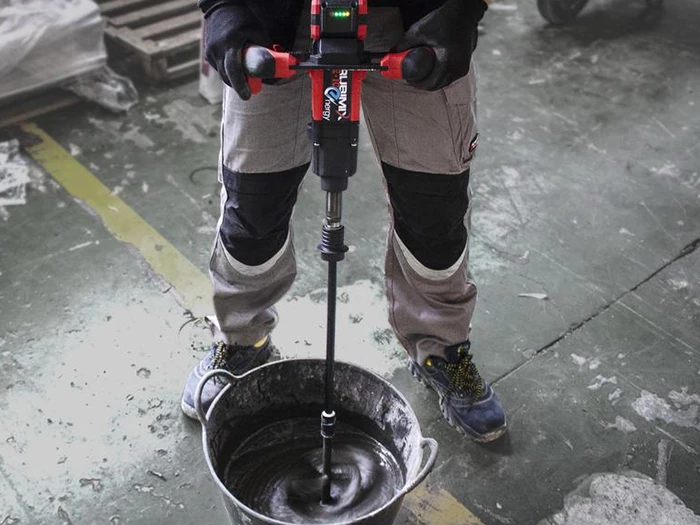 Tegelgereedschap RUBIMIX E-10 ENERGY mixer op accu | 516-438 | Jan Groen Tegels