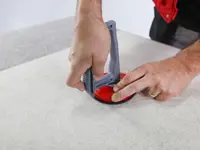 Tegelgereedschap Rubi Tegeldrager Vacuum 1 Nop Ruwe Opp | 600-413 | Jan Groen Tegels