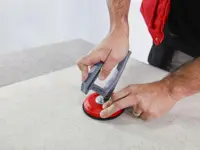 Tegelgereedschap Rubi Tegeldrager Vacuum 1 Nop Ruwe Opp | 600-413 | Jan Groen Tegels