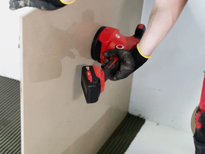 Tegelgereedschap Rubi Quake Energy icl. accu en oplader | 686-077 | Jan Groen Tegels