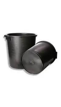 Kreuwel Plastics Mengkuip Zwart 35 Ltr | 507-046 | Jan Groen Tegels