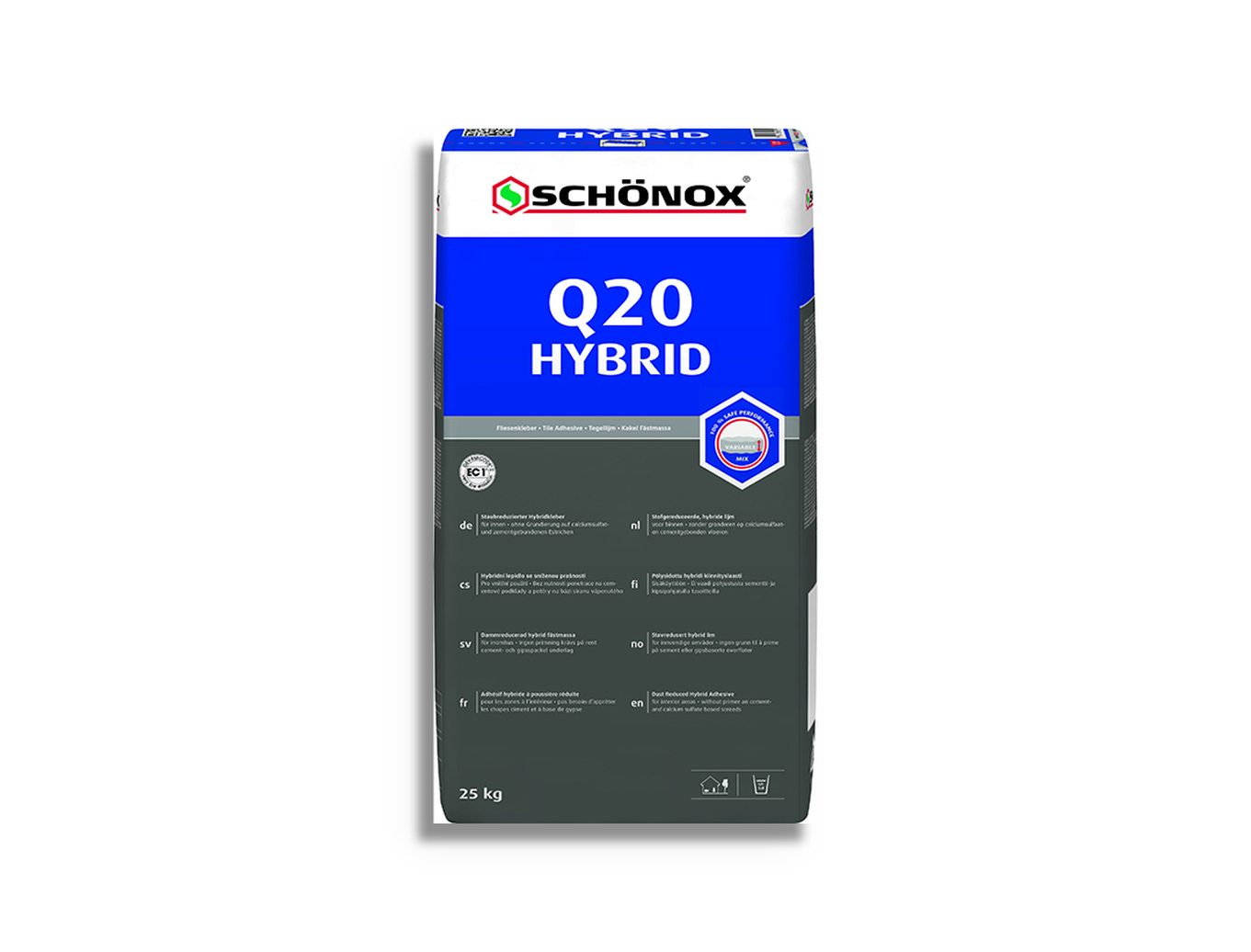 Lijm Schonox Q20 Hybrid 25 kg