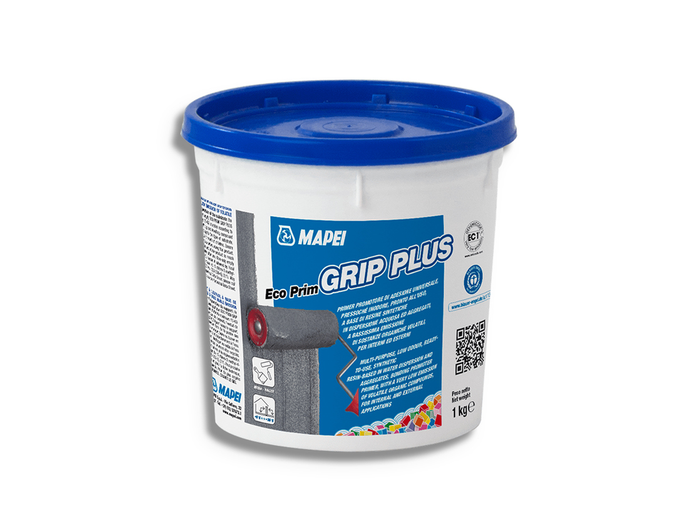Oppervlaktebehandeling Mapei Mapei Ecoprim Grip Plus 1 Kg