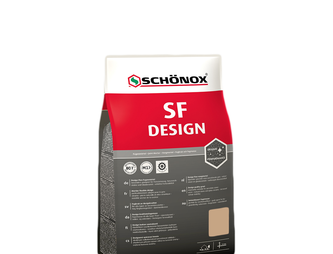 Voegmiddel Schonox SF Design caramel zak 5 kg