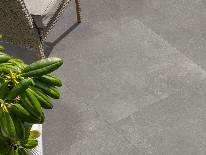 Tuintegel Beste Koop Gianni Unico Grigio 60x60x3 | 824-970 | Jan Groen Tegels