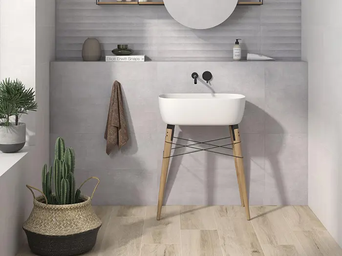 Wandtegel Pamesa Dosso Bianco 25x75x0,87 | 368-159 | Jan Groen Tegels  | Dit product is niet meer verkrijgbaar