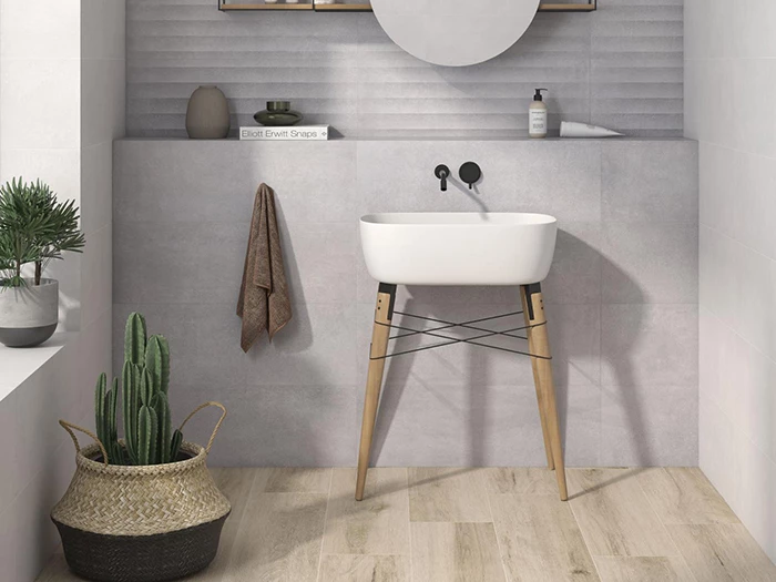 Wandtegel Pamesa Dosso Bianco 25x75x0,87 | 368-159 | Jan Groen Tegels