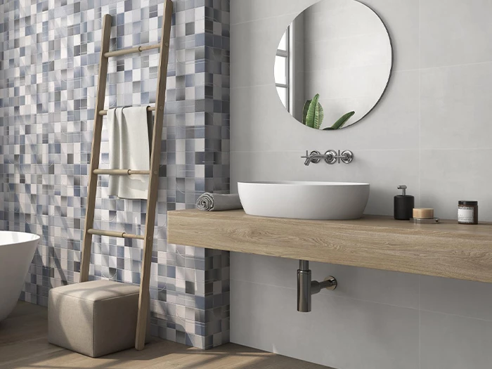 Wandtegel Pamesa Ageri Blanco 33,3x100x0,7 | 984-986 | Jan Groen Tegels  | Dit product is niet meer verkrijgbaar