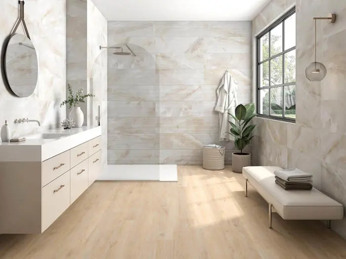 Wandtegel Pamesa Naza Mate White 30x90x0.85 | 840-424 | Jan Groen Tegels