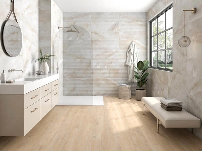 Wandtegel Pamesa Naza Mate White 30x90x0.85 | 840-424 | Jan Groen Tegels